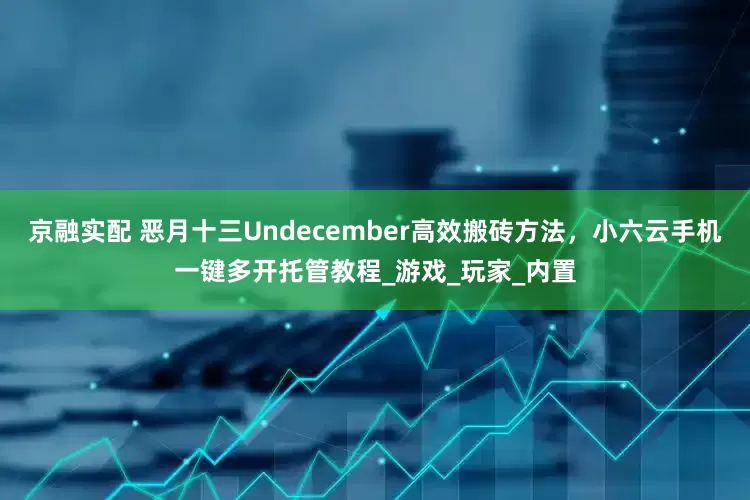 京融实配 恶月十三Undecember高效搬砖方法，小六云手机一键多开托管教程_游戏_玩家_内置