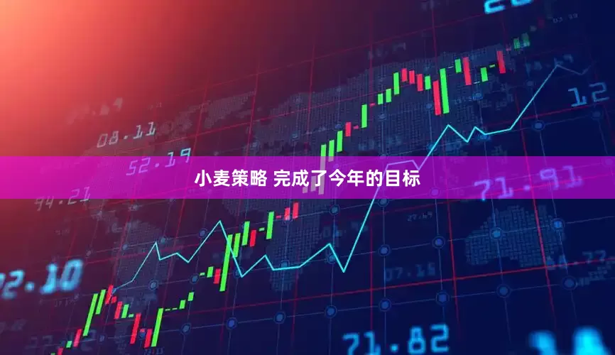 小麦策略 完成了今年的目标